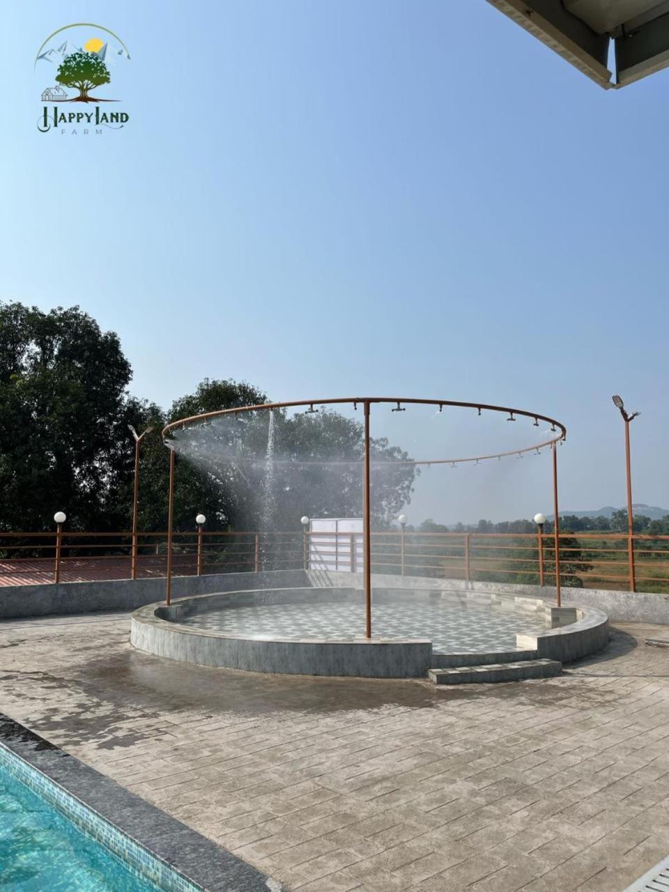 Happy Land Farm Hotel Karjat Bagian luar foto