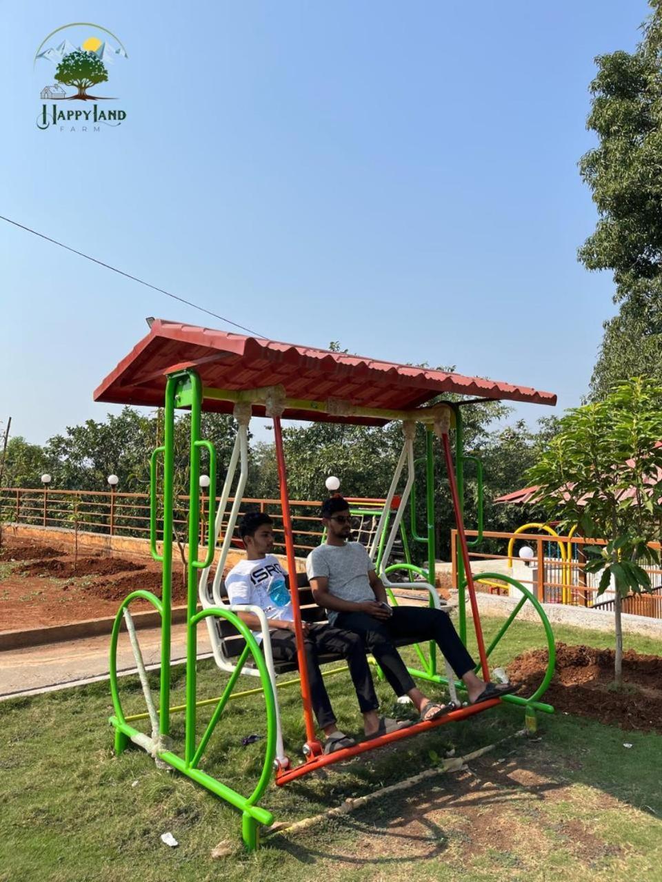 Happy Land Farm Hotel Karjat Bagian luar foto