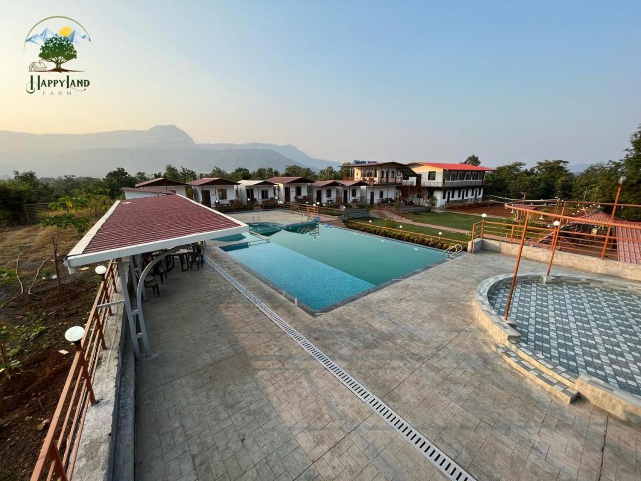 Happy Land Farm Hotel Karjat Bagian luar foto